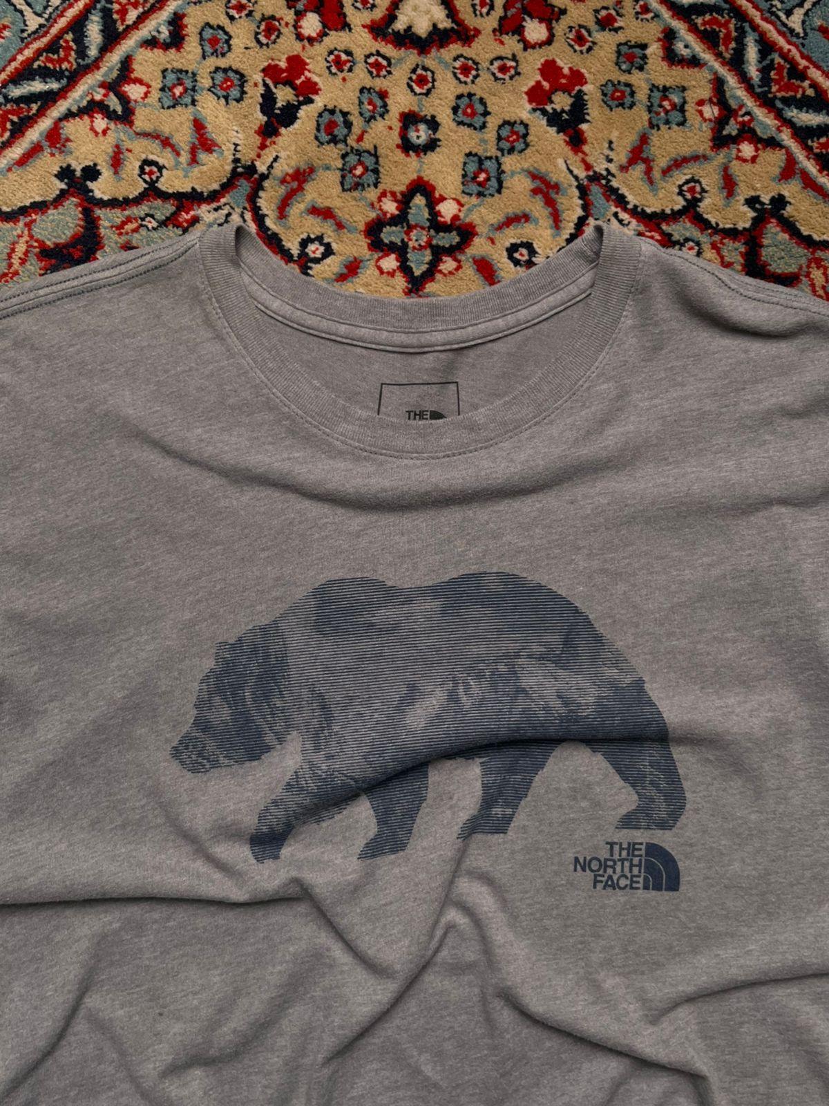 The North Face Grey Graphic Outdoor TEE