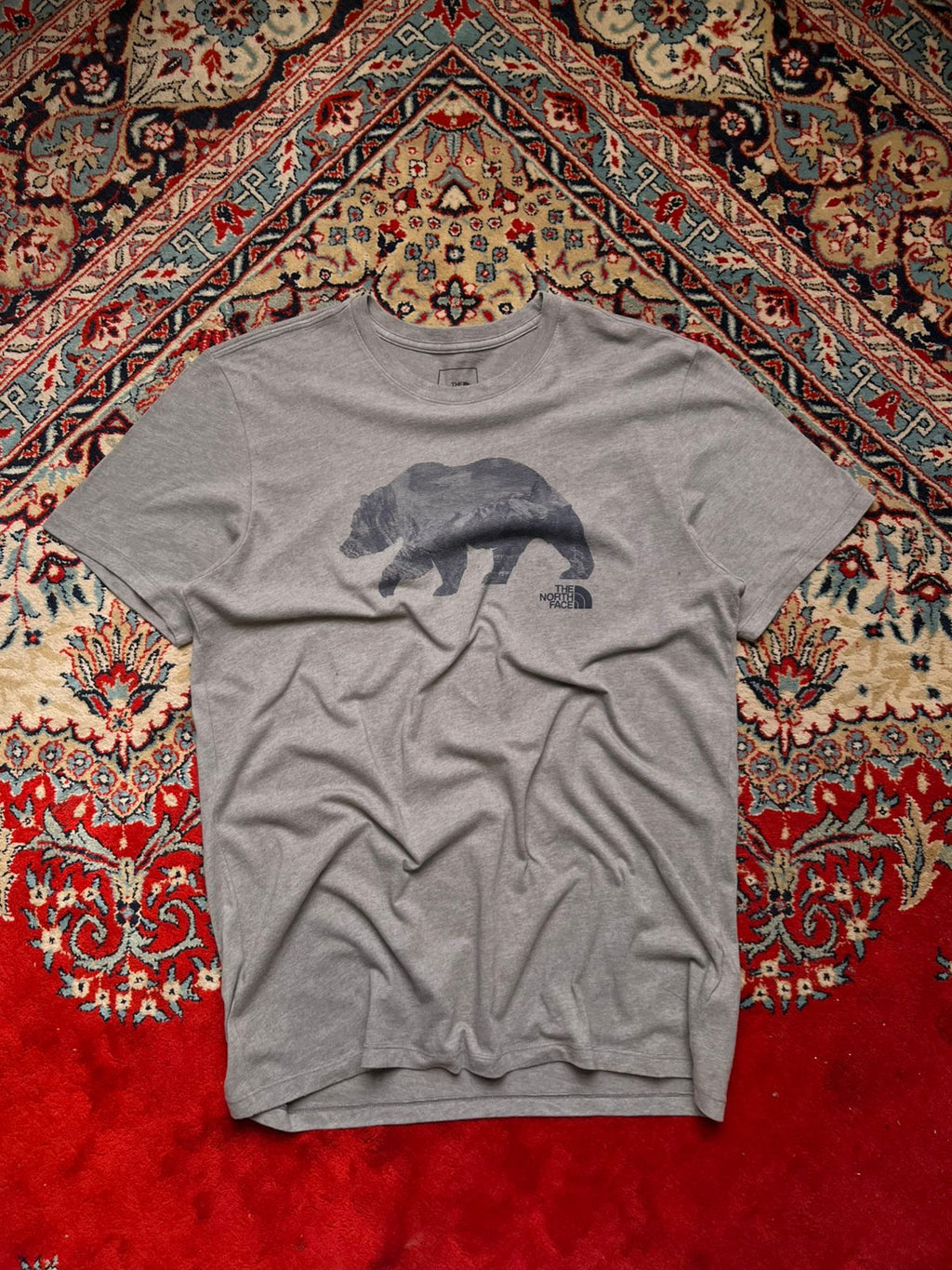 The North Face Grey Graphic Outdoor TEE