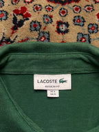 Lacoste Regular Fit Cropped Green Polo Tee