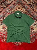 Lacoste Regular Fit Cropped Green Polo Tee