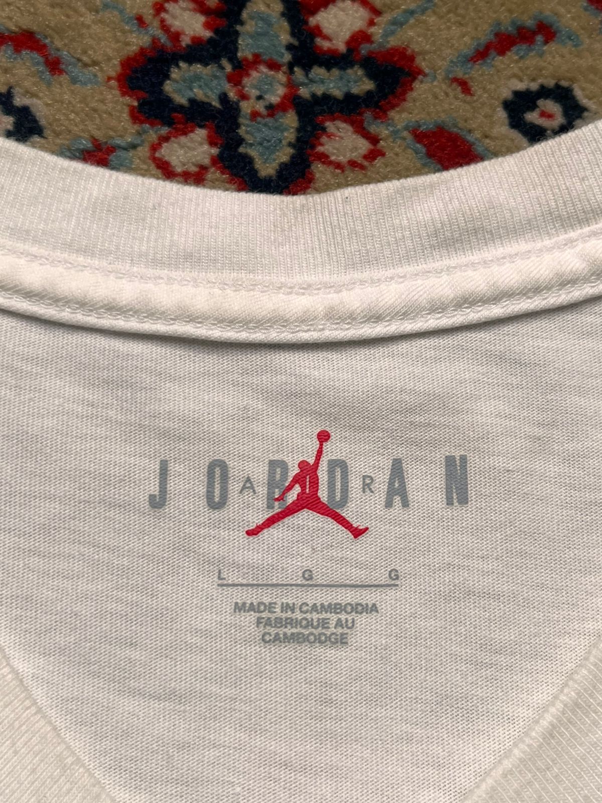 Nike Air Jordan Jumpman Logo White TEE