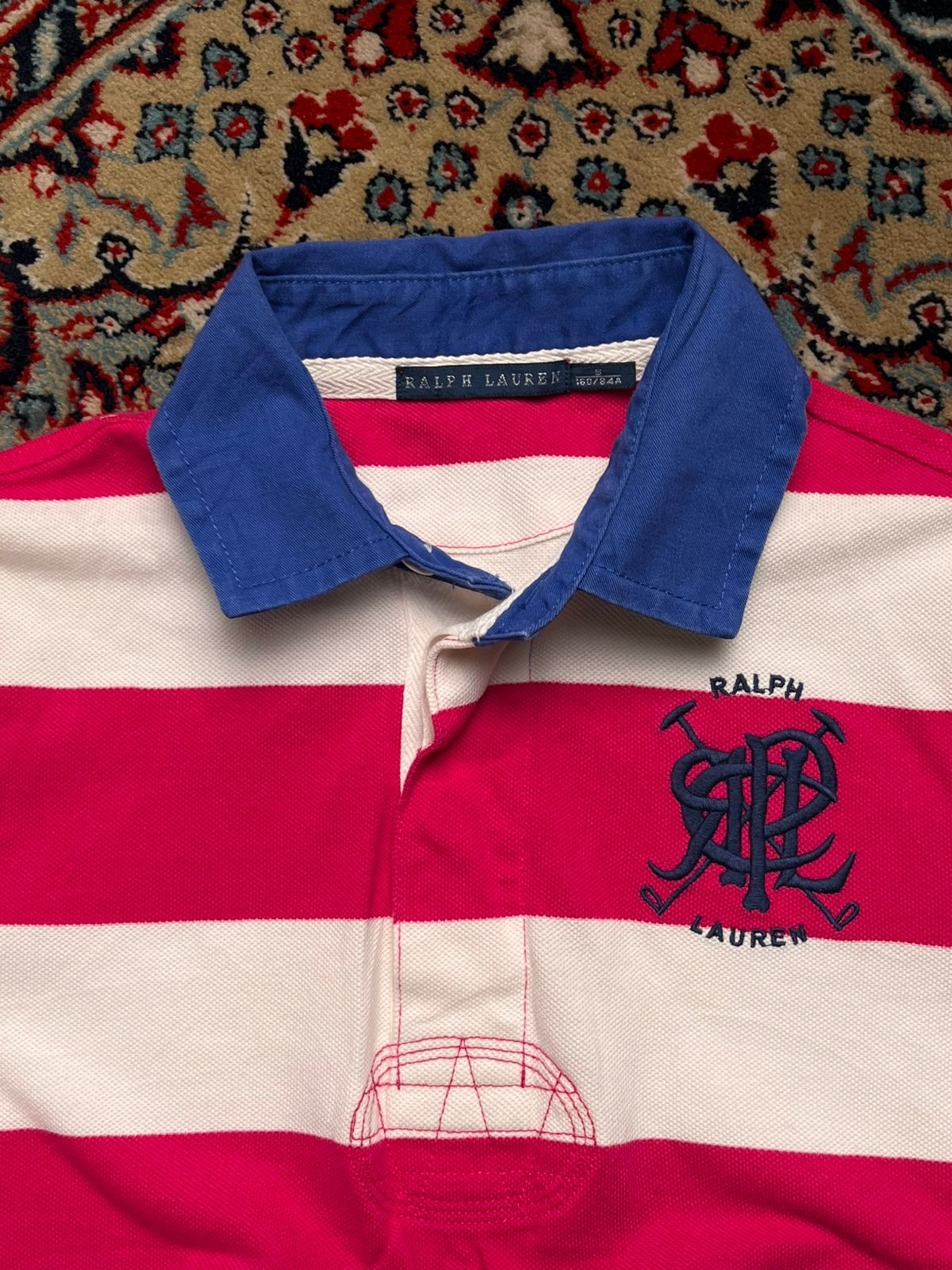 Polo Ralph Lauren Embroidered Logo Polo Snatched Fit WOMEN TEE