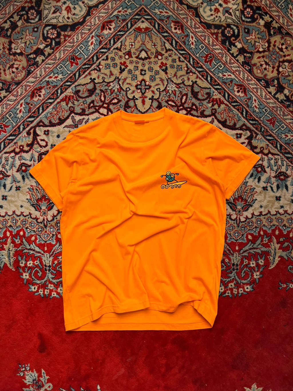 Euskaltel Orange Sheep Surfing Graphic Print Tee