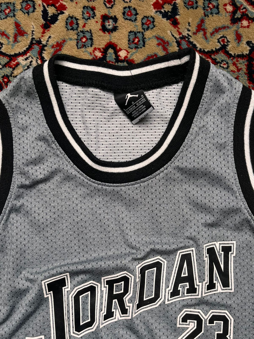 AIR JORDAN 23 Dri-FIT GRAY BASKETBALL JERSEY WOMEN Tee