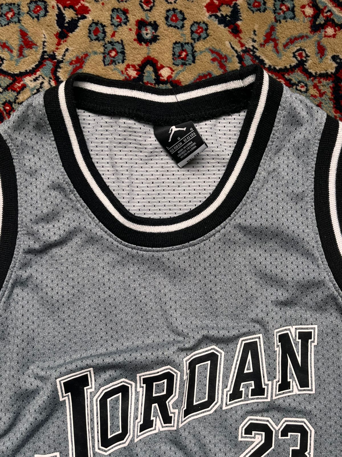 AIR JORDAN 23 Dri-FIT GRAY BASKETBALL JERSEY WOMEN Tee