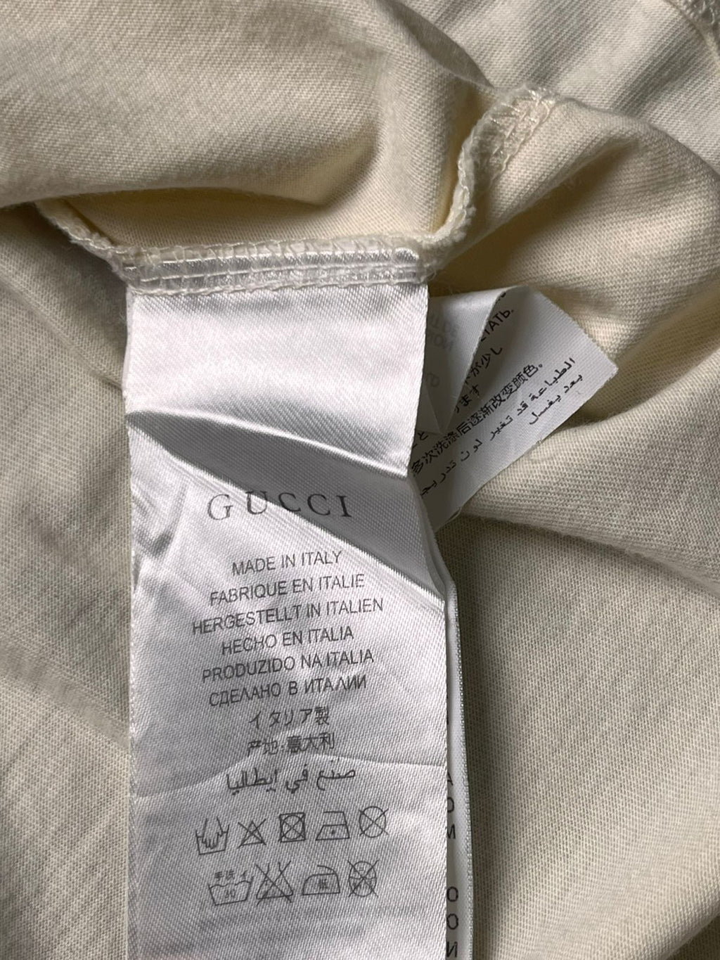 Gucci Paul Veyne Cruise 2020 Graphic Off-White TEE