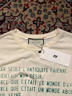 Gucci Paul Veyne Cruise 2020 Graphic Off-White TEE