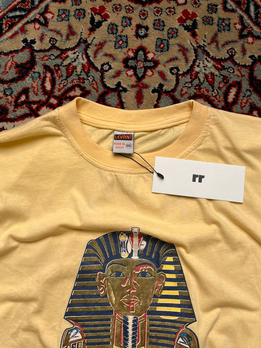 Levant Tutankhamun Ancient Egypt Graphic Crewneck BOXY FIT TEE