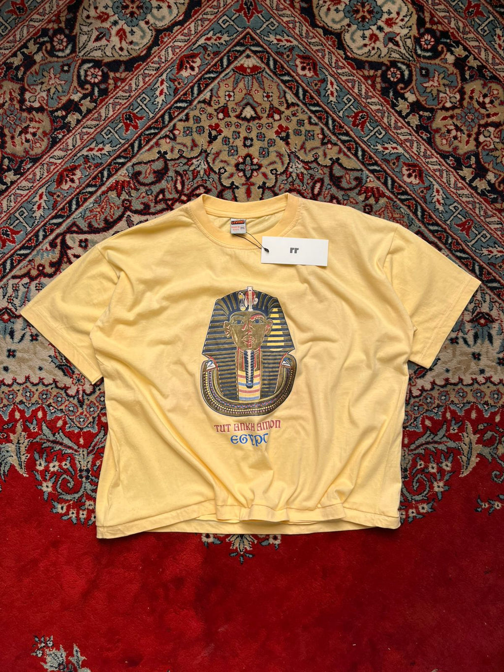 Levant Tutankhamun Ancient Egypt Graphic Crewneck BOXY FIT TEE