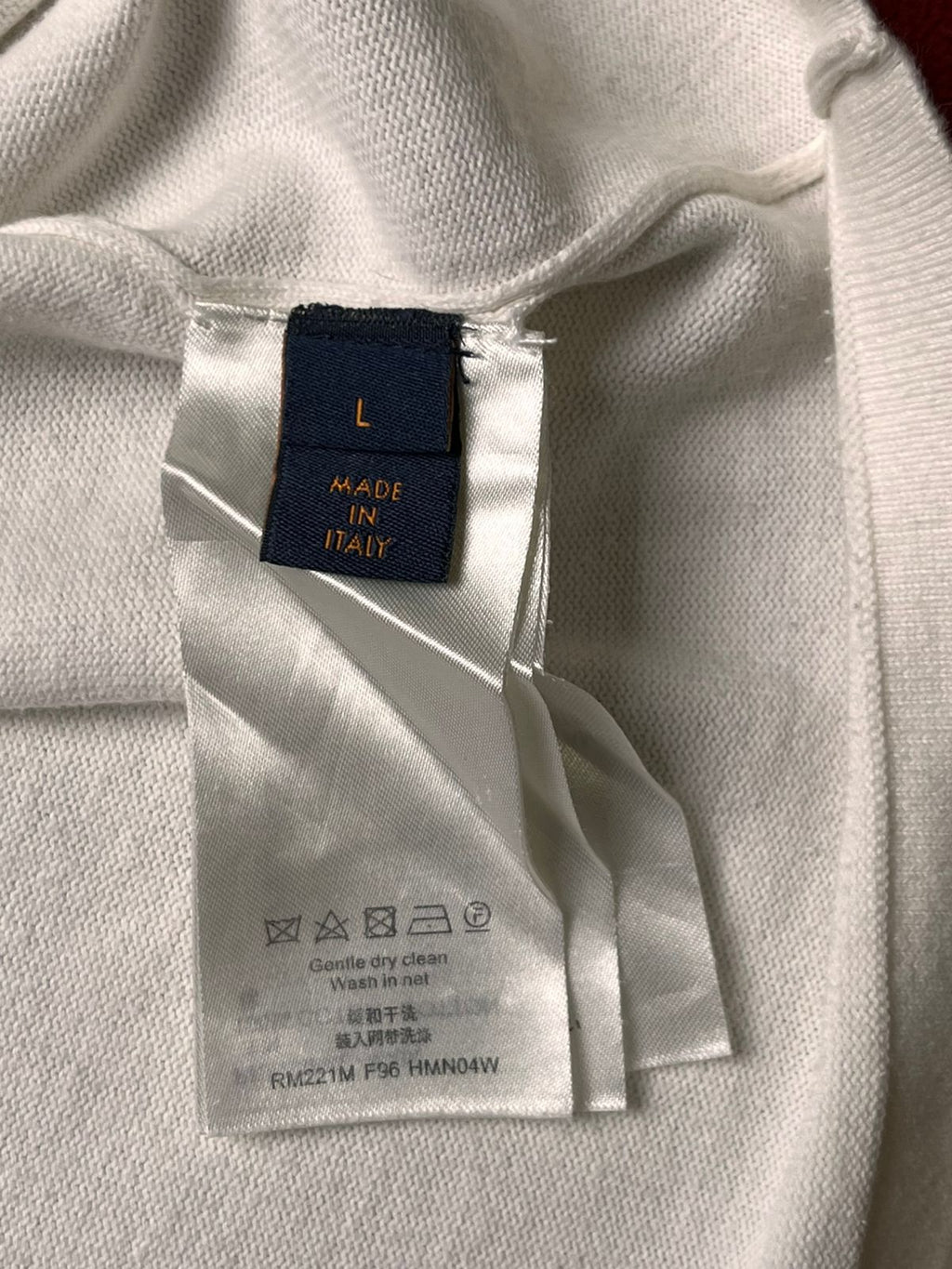 Louis Vuitton x Nigo Duck LV Made White Knit TEE
