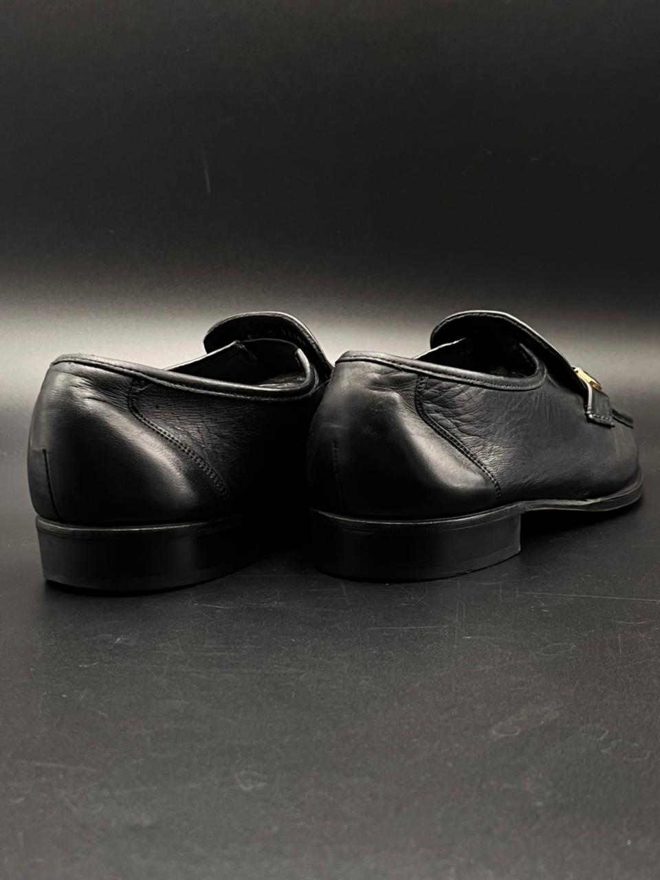 FLORSHEIM Signature Collection Black Leather Loafers