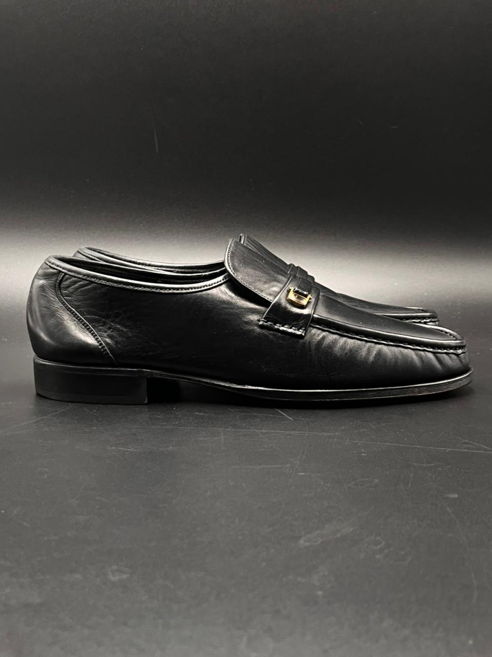 FLORSHEIM Signature Collection Black Leather Loafers