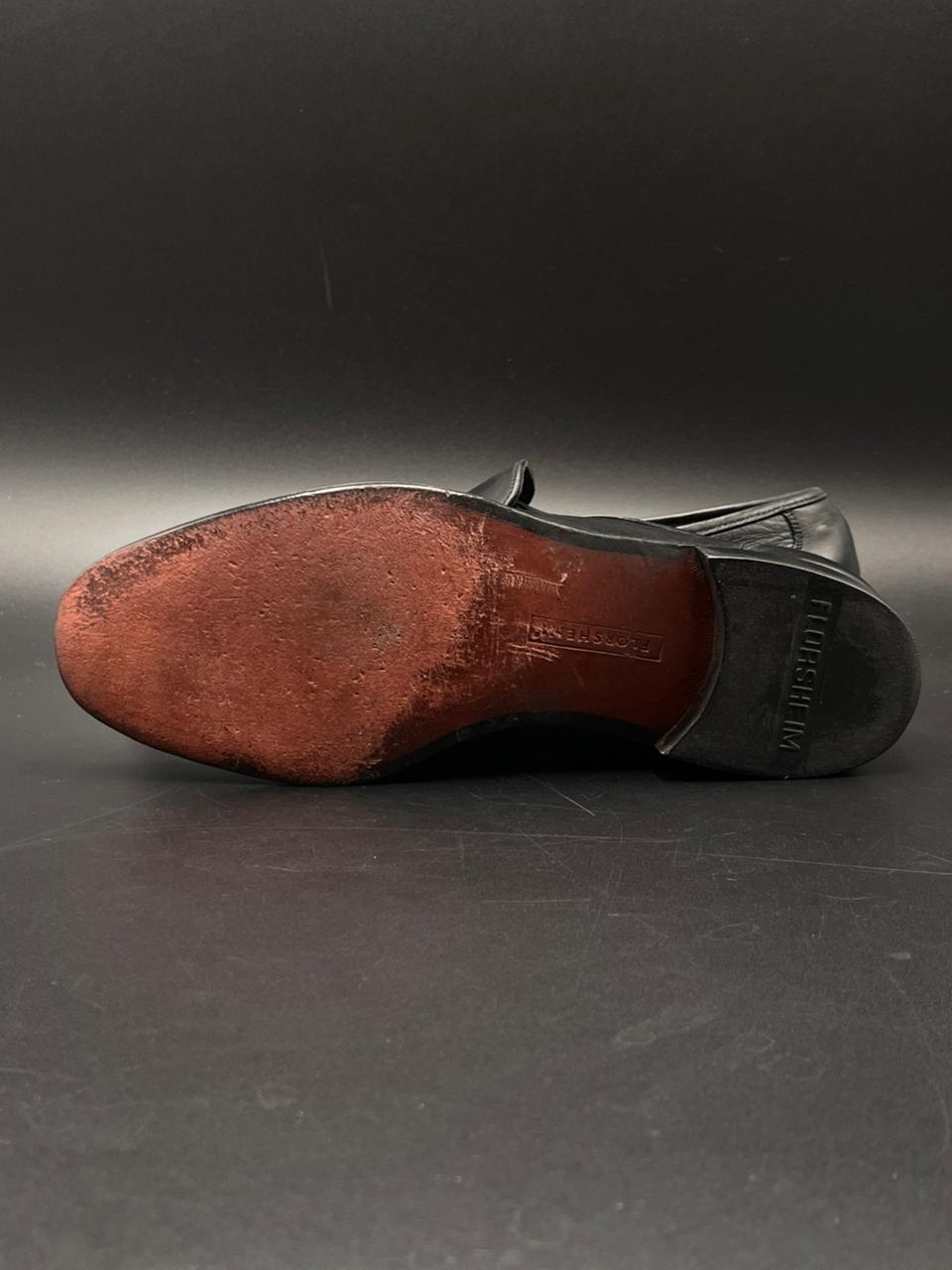 FLORSHEIM Signature Collection Black Leather Loafers