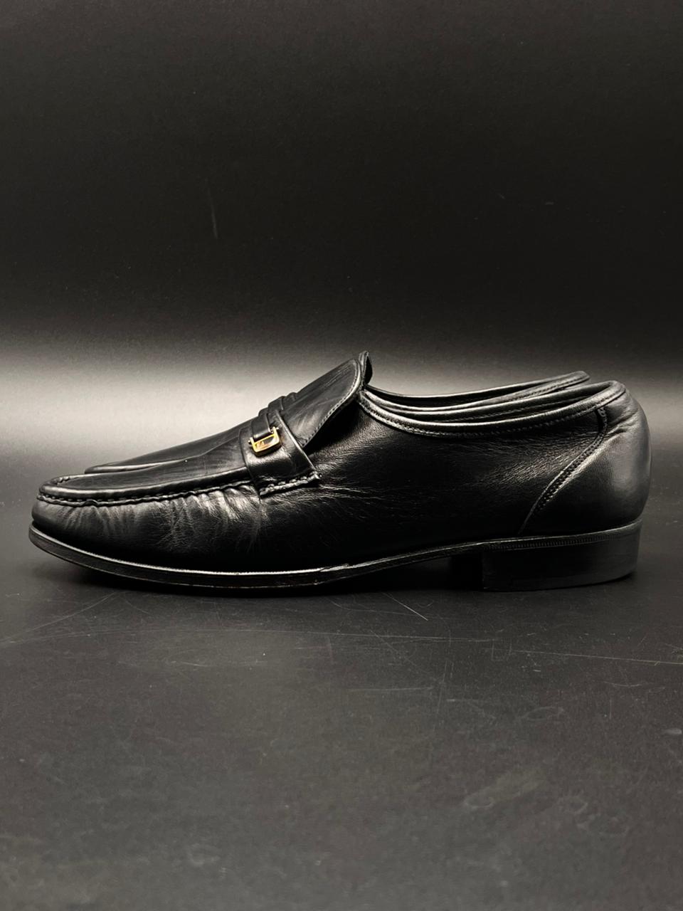 FLORSHEIM Signature Collection Black Leather Loafers