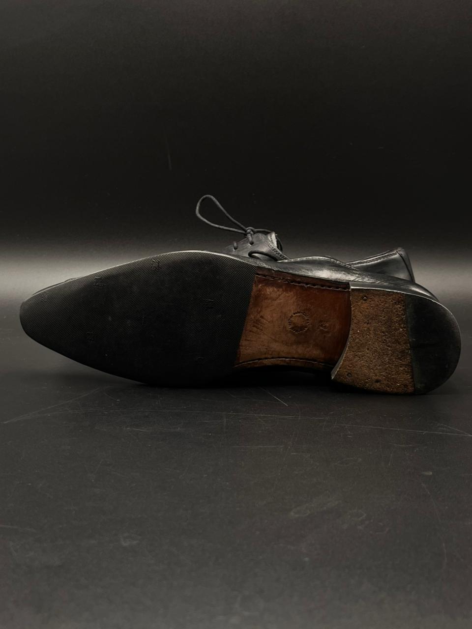 FINSBURY Gamme Latina Black Leather Oxford Shoes Blake Welted