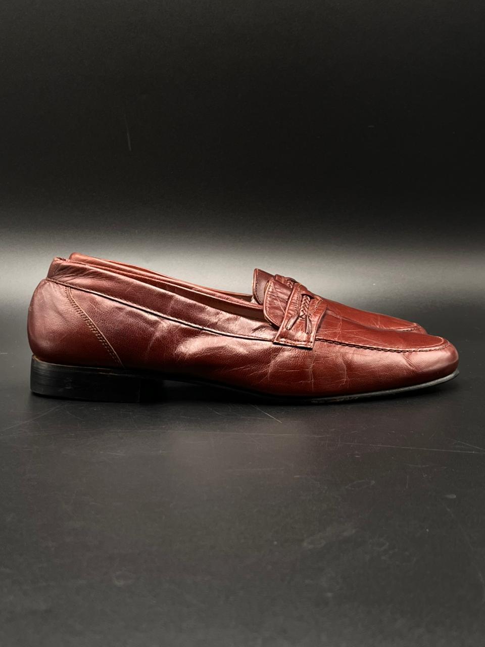 DORCA Selección J. Ramón Callado Brown Leather Loafers