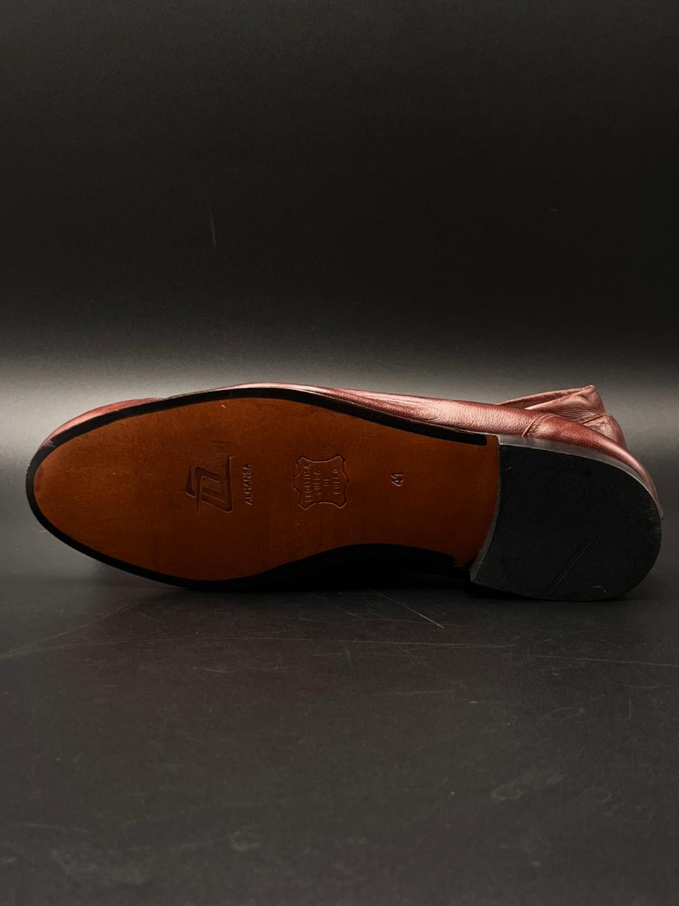DORCA Selección J. Ramón Callado Brown Leather Loafers