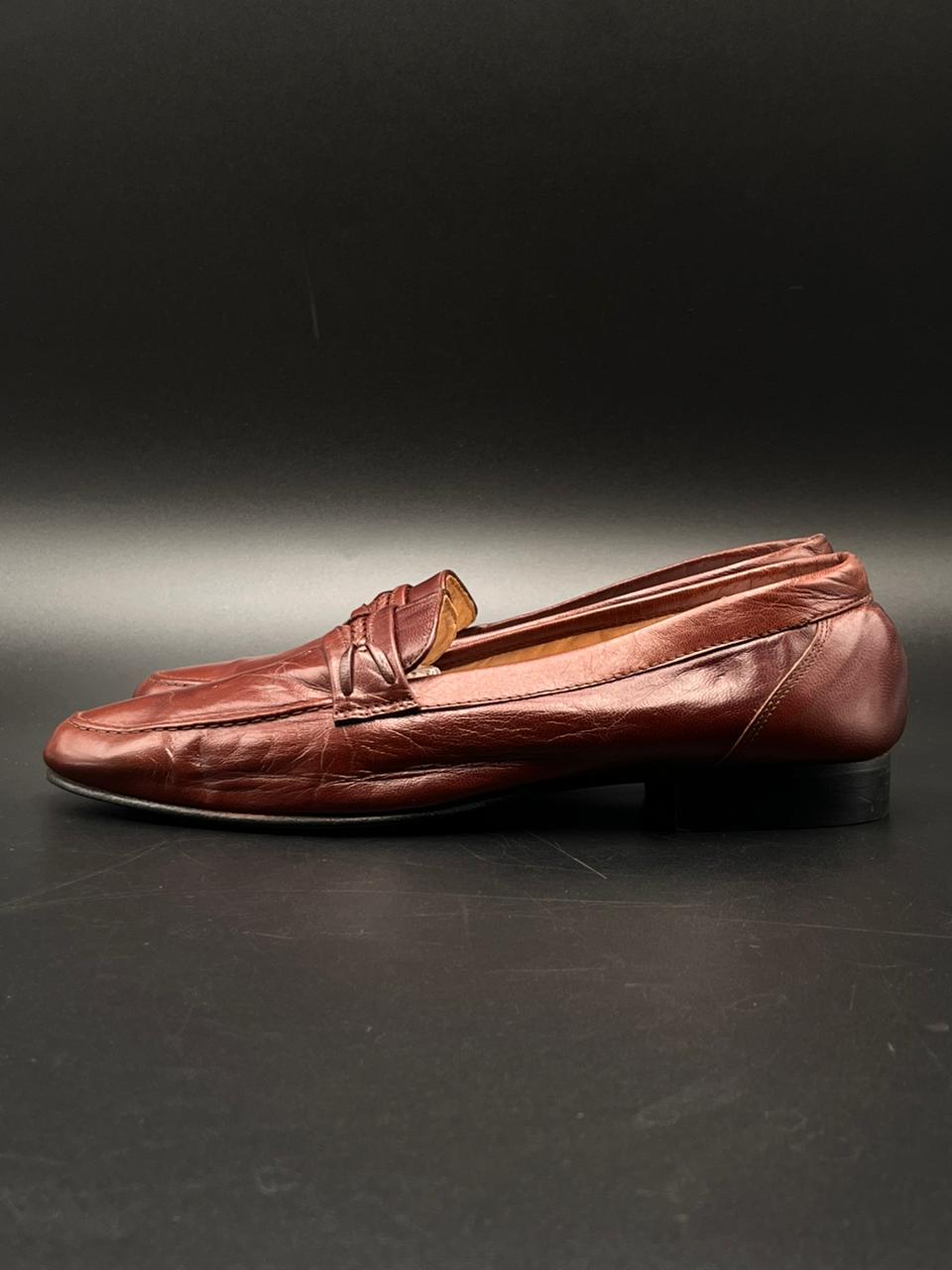 DORCA Selección J. Ramón Callado Brown Leather Loafers