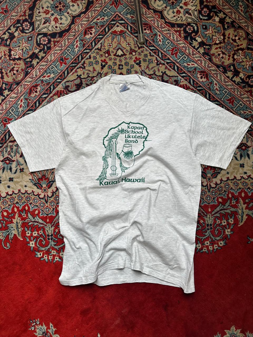 VINTAGE HANES HEAVYWEIGHT RELAXED FIT PRINTED TEE