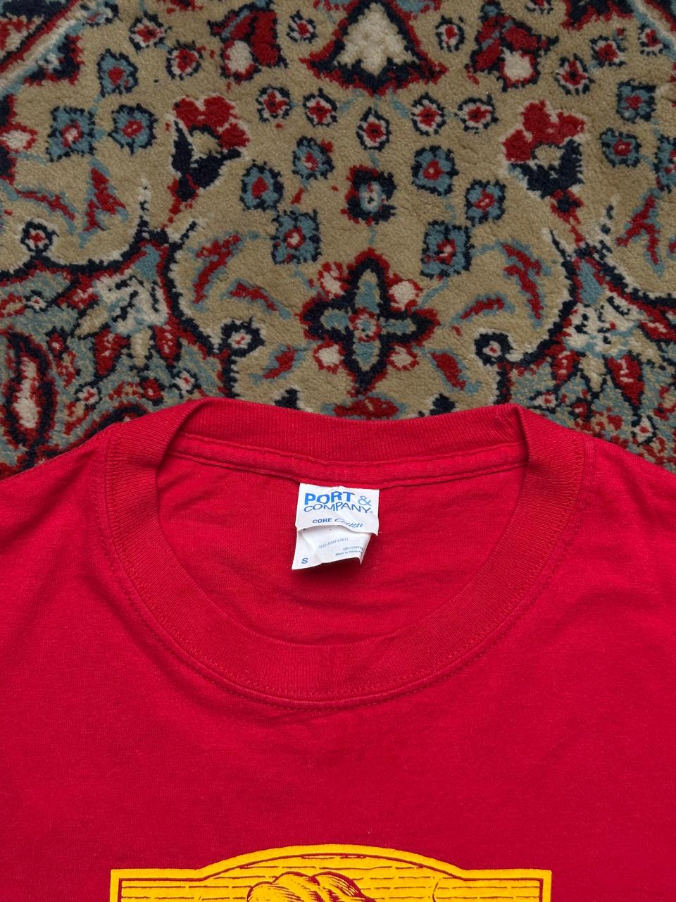 VINTAGE PORT & COMPANY PRINTED TEE - S