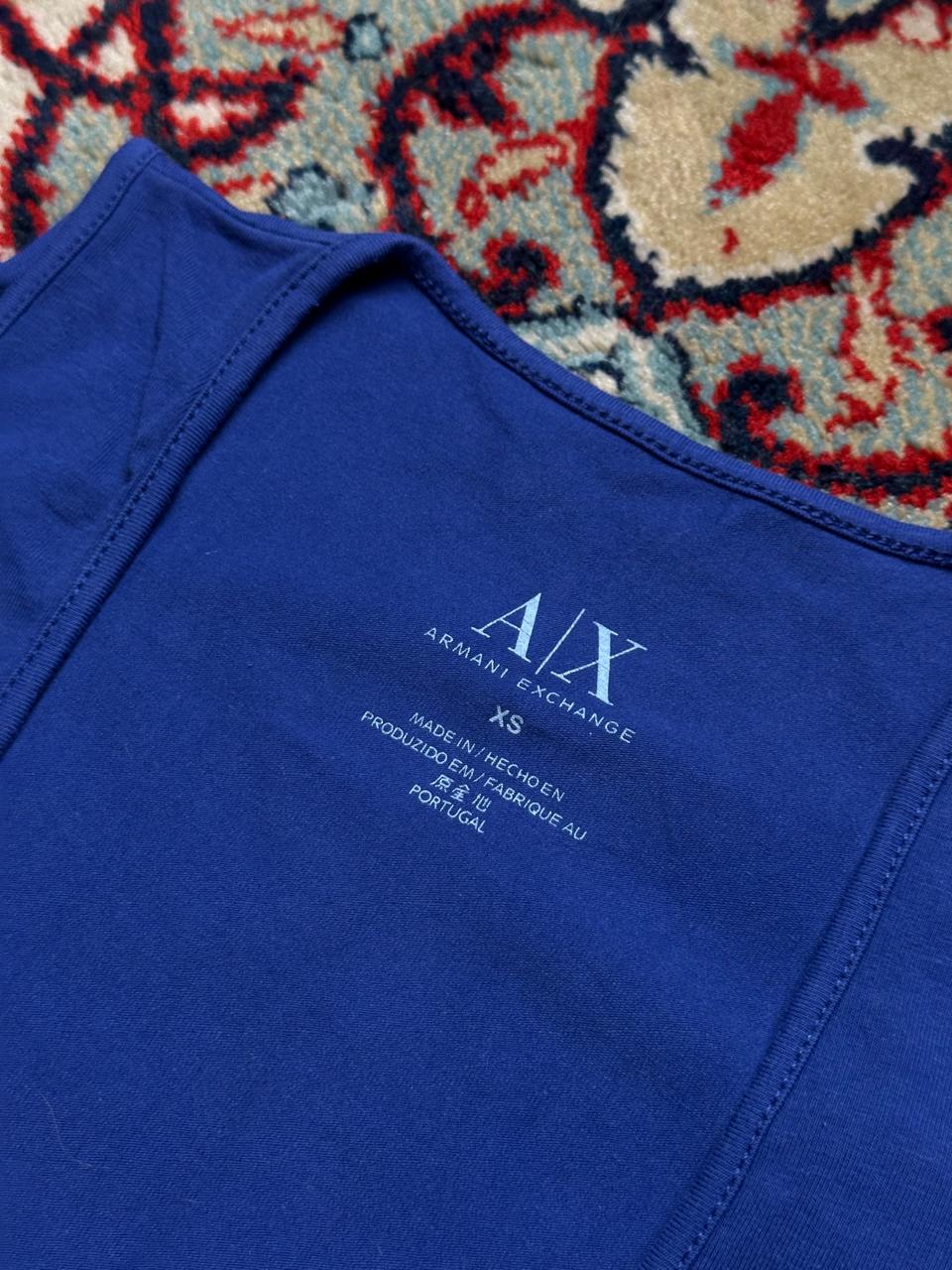 WOMEN ARMANI EXCHANE LUXURY FITTED BABY FIT TEE