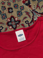OLD NAVY PRINTED FITTED TEE