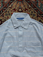 VINTAGE HARBOUR SHIP BABY BLUE BREATHABLE POLO