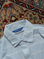 VINTAGE HARBOUR SHIP BABY BLUE BREATHABLE POLO