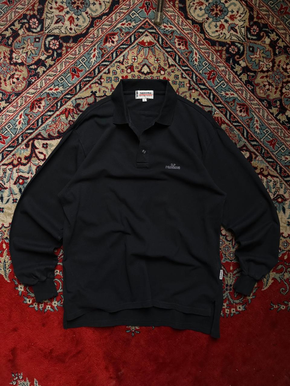 VINTAGE RENOMA UNIFORME PRESTIGE EMBROIDERED LOGO POLO TEE