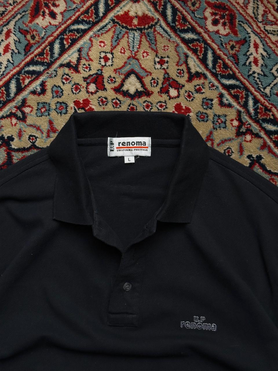 VINTAGE RENOMA UNIFORME PRESTIGE EMBROIDERED LOGO POLO TEE