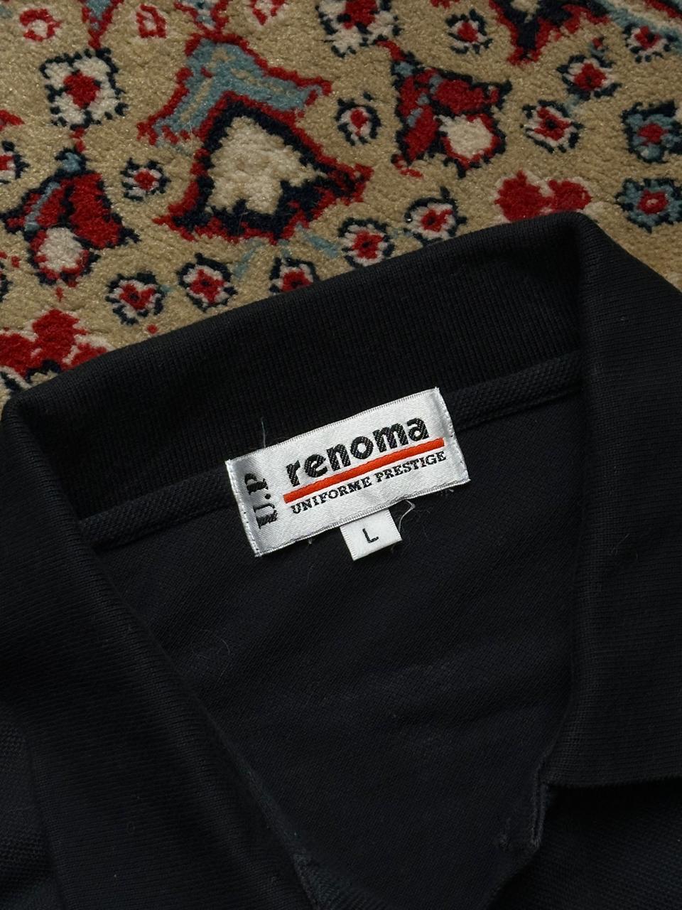 VINTAGE RENOMA UNIFORME PRESTIGE EMBROIDERED LOGO POLO TEE