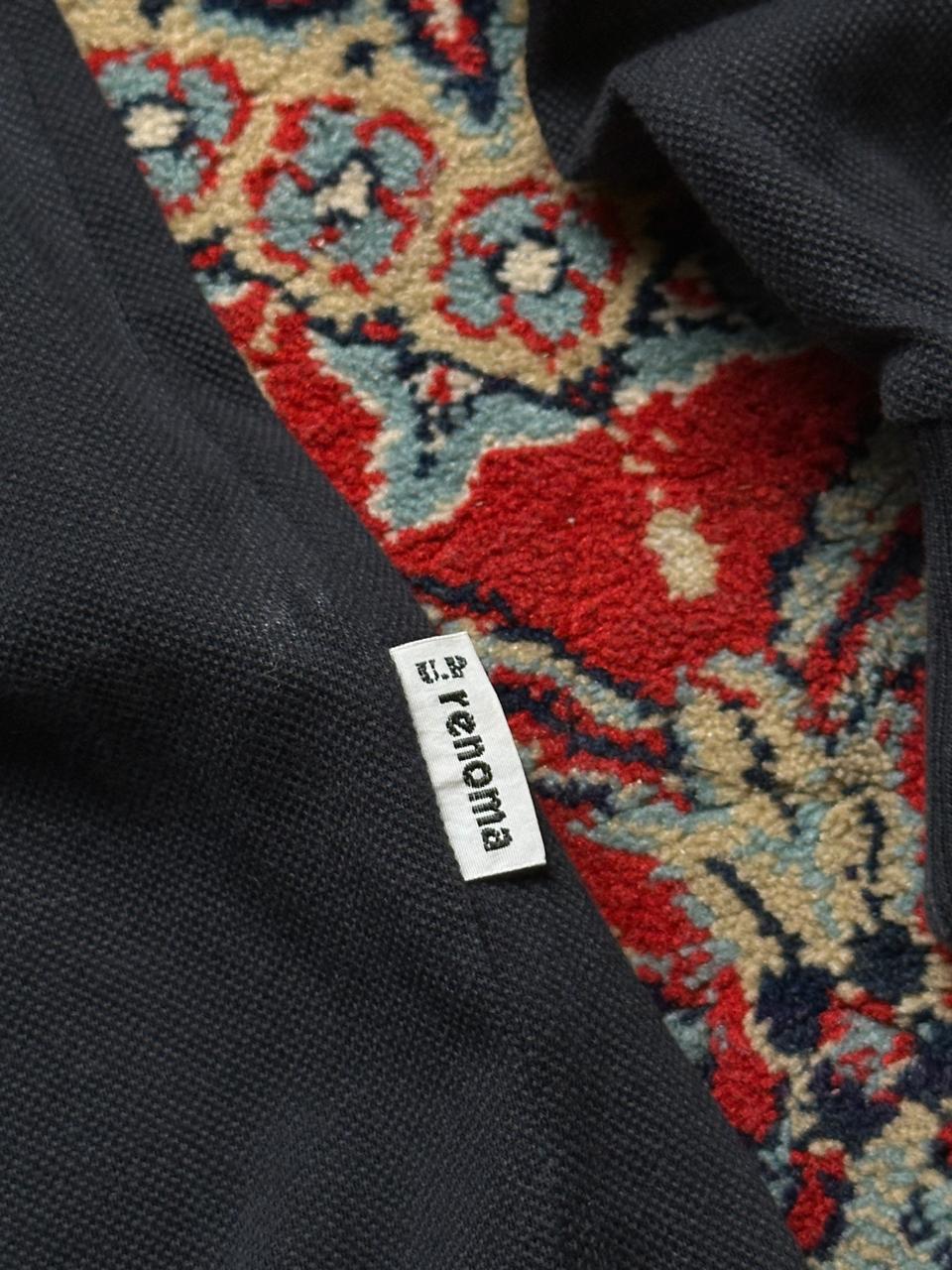 VINTAGE RENOMA UNIFORME PRESTIGE EMBROIDERED LOGO POLO TEE