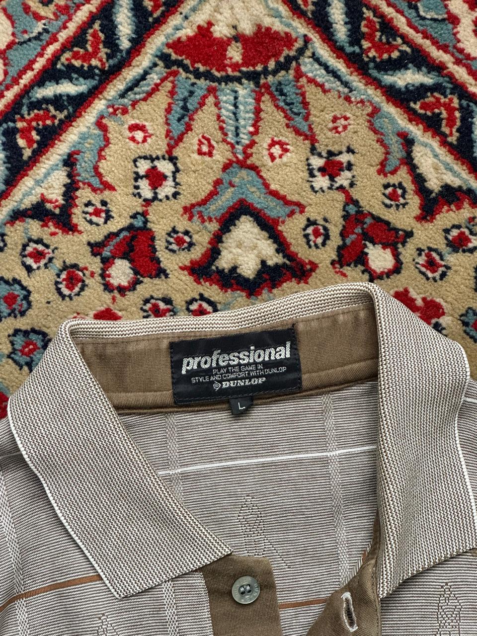 DUNLOP PRINTED VINTAGE POLO