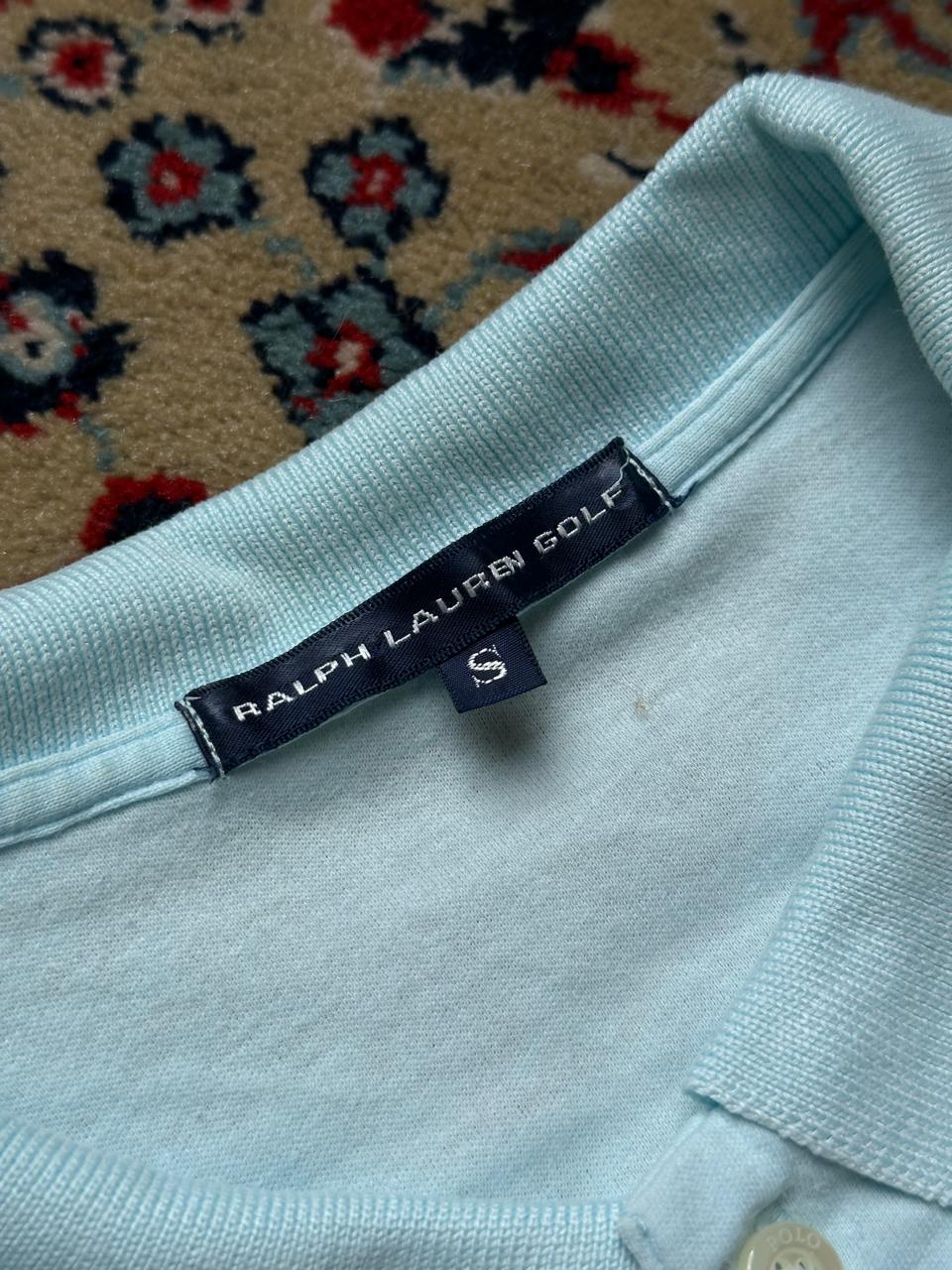 VINTAGE POLO RALPH LAUREN SLEEVELESS FITTED POLO