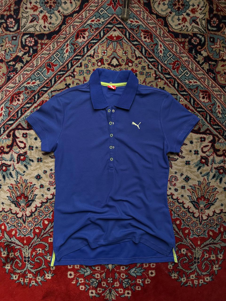 VINTAGE PUMA FITTED DRI-FIT POLO
