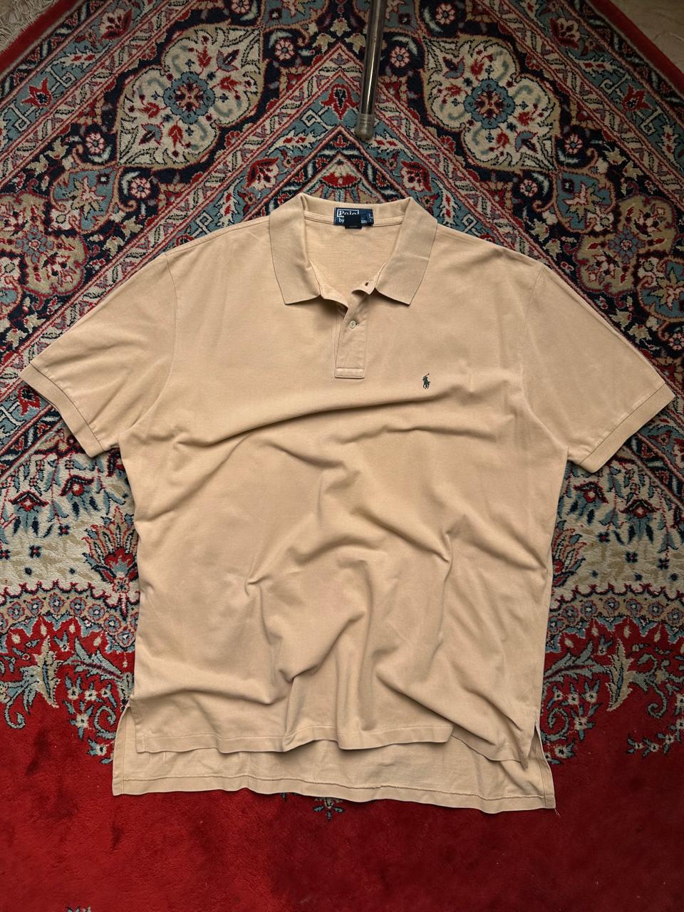 VINTAGE POLO RALPH LAUREN BEIGE POLO