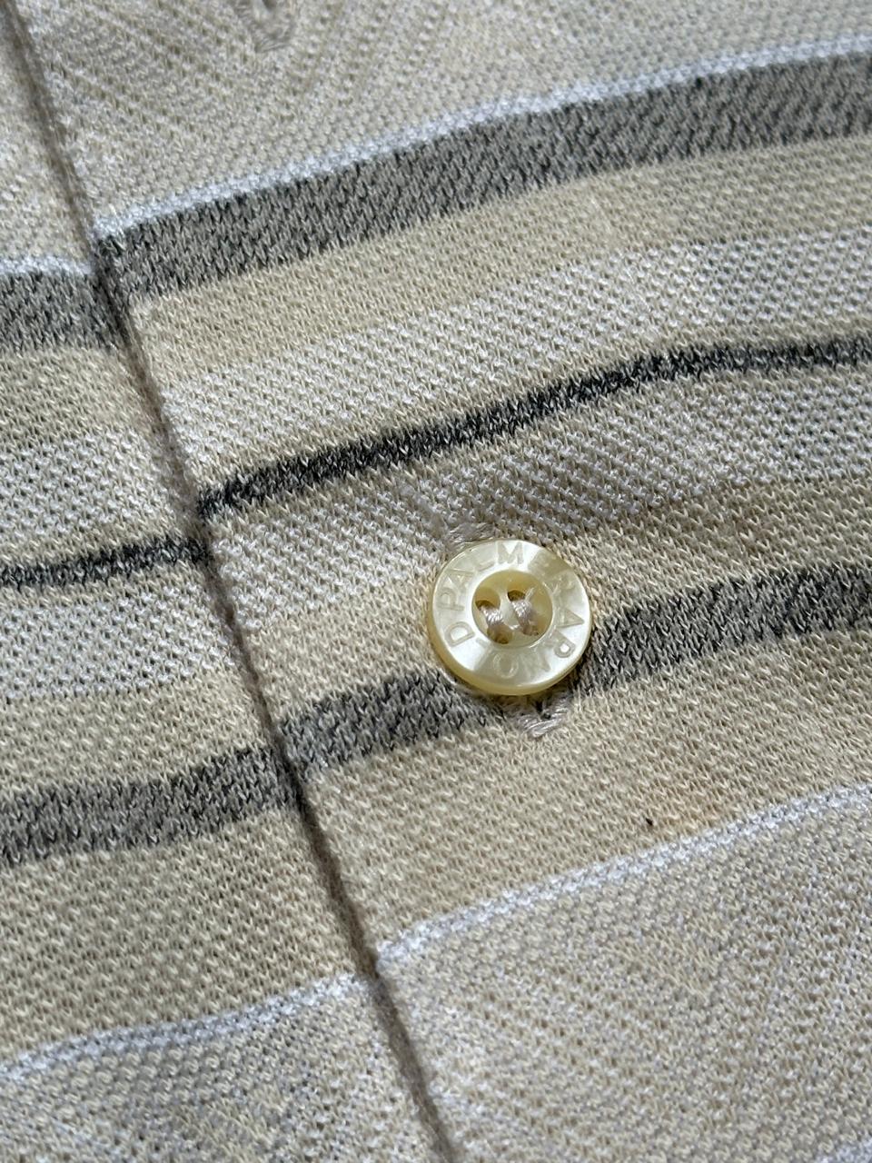 VINTAGE ARNOLD PALMER TEXTURED FULL SLEEVE HEAVYWEIGHT POLO