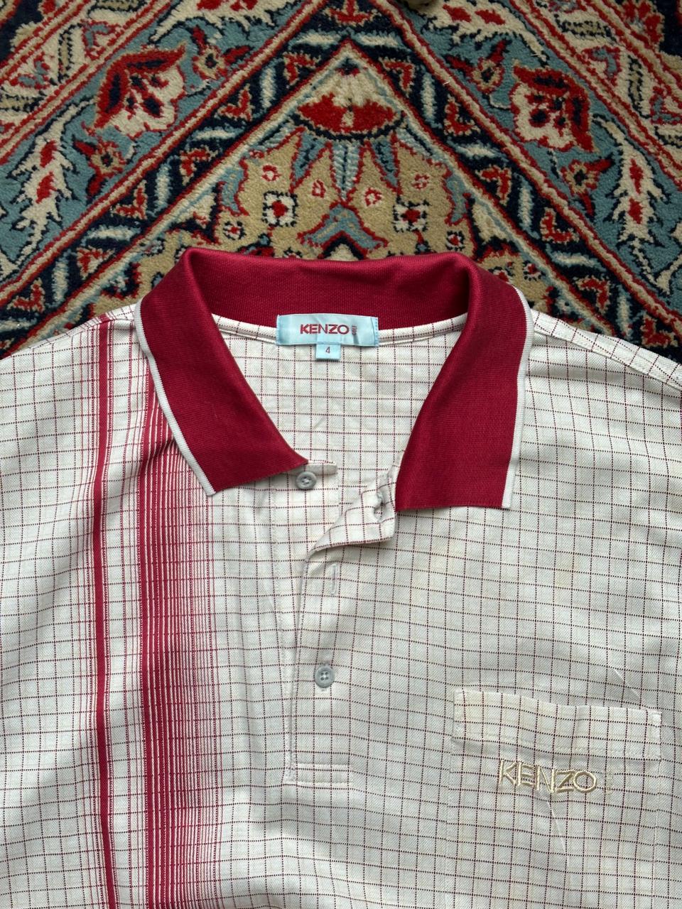KENZO VINTAGE PRINTED POLO