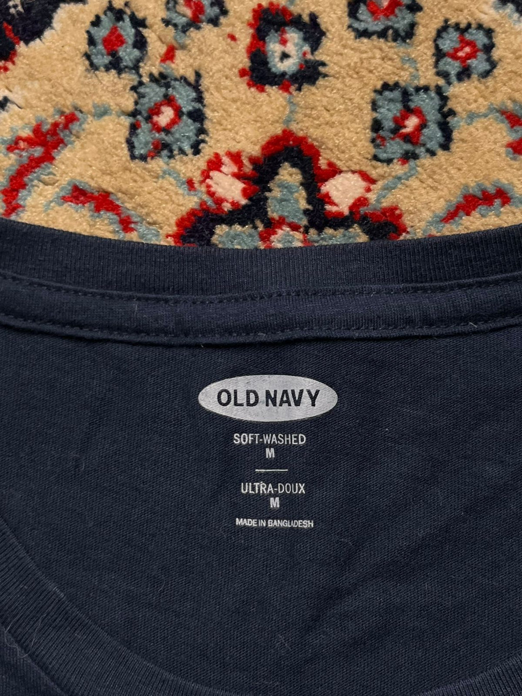 Old Navy SLIM FIT Navy Blue Crew Neck TEE