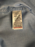 NEXT SHIRTING SLIM FIT TEXTURED BUTTON DOWN SHIRT