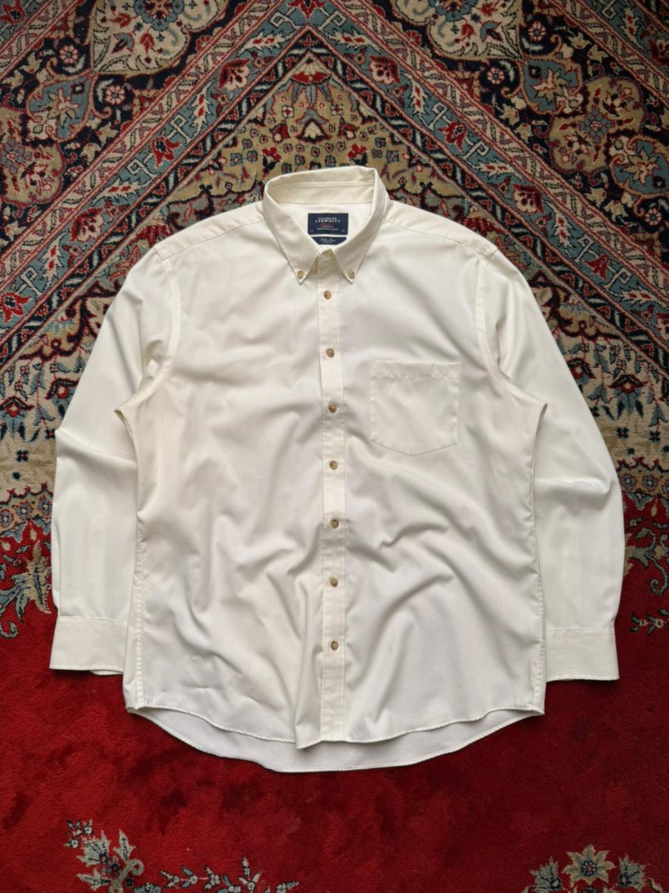 Charles Tyrwhitt Slim Fit White Cotton Button Down SHIRT
