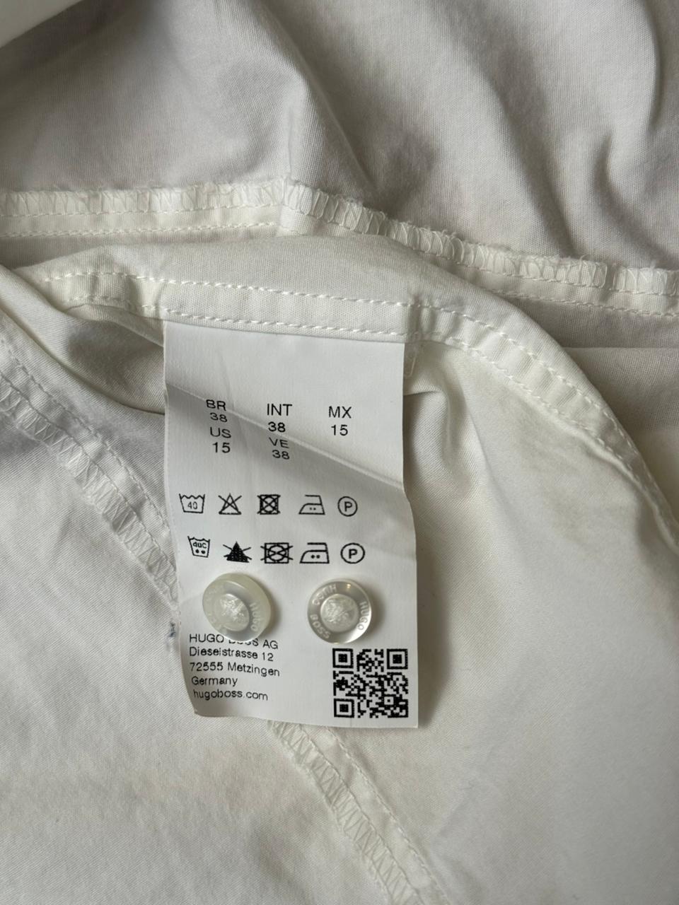 HUGO Boss Super Slim Fit White Dress Shirt