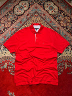 Tommy Hilfiger Solid Red Classic Fit POLO TEE