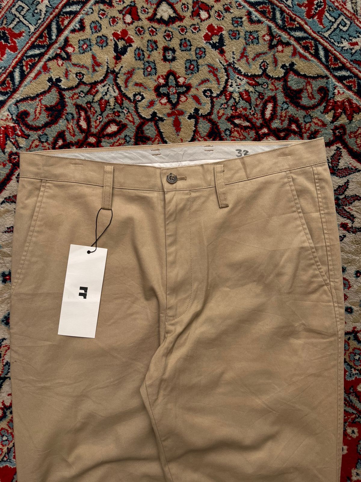 CROCODILE ORIGINAL Classic Khaki Straight FIT Pants - 32