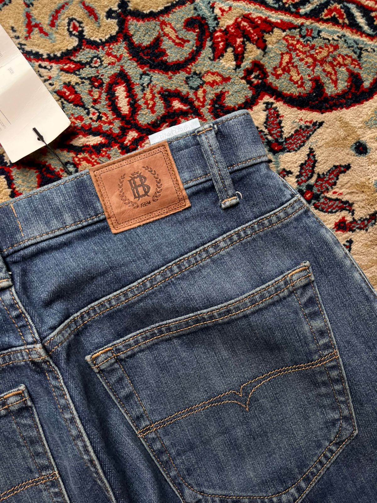 MARKS & SPENCER BLUE HARBOUR STRAIGHT FIT DENIM JEANS - 32