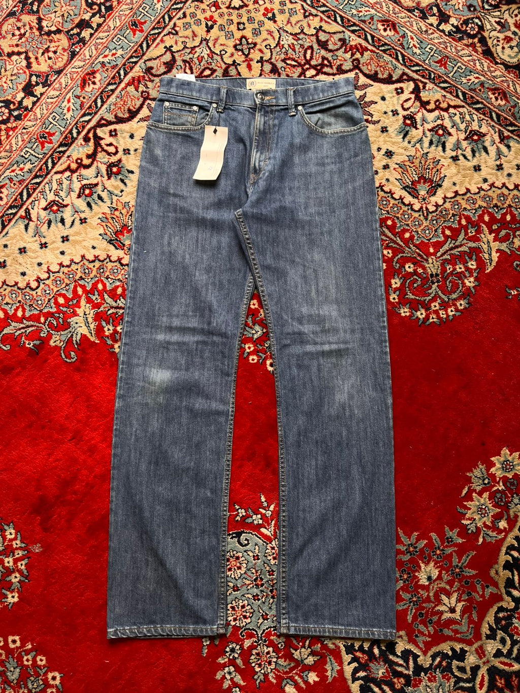 MARKS & SPENCER BLUE HARBOUR STRAIGHT FIT DENIM JEANS - 32