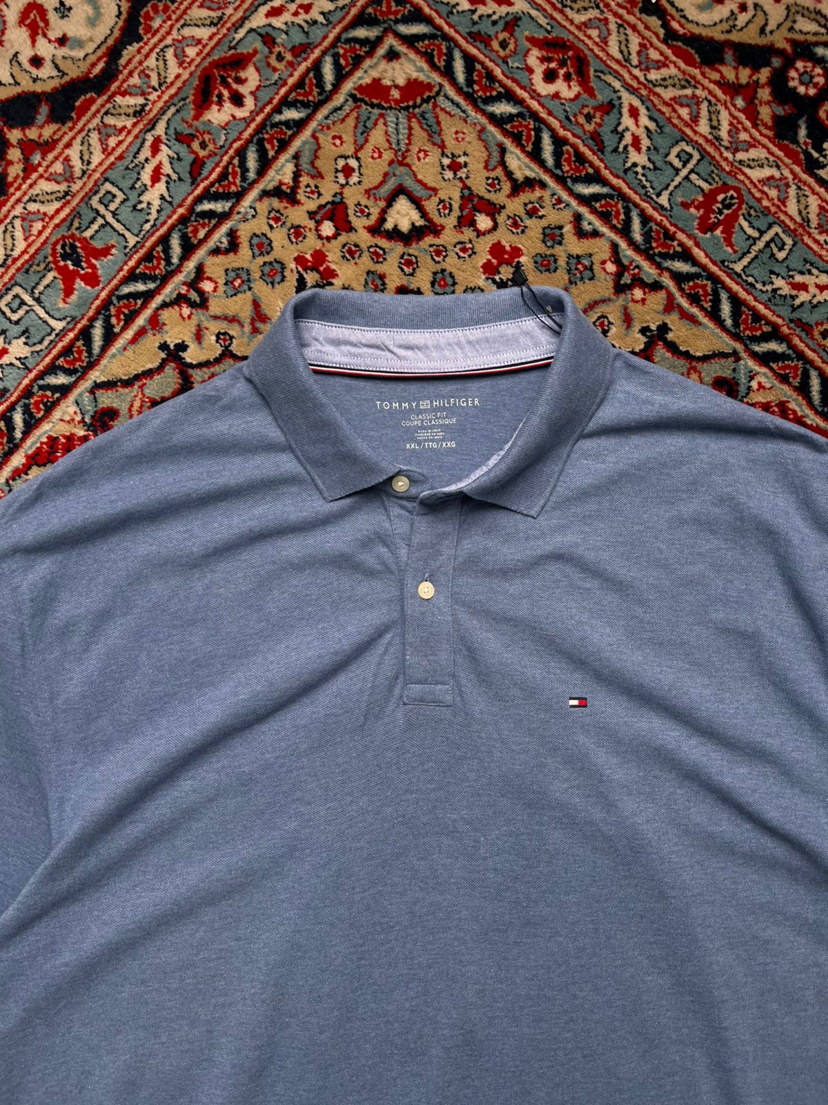 TOMMY HILFIGER CLASSIC FIT POLO TEE