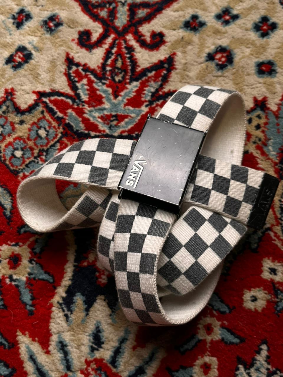 Vans Checkerboard Canvas Web Belt