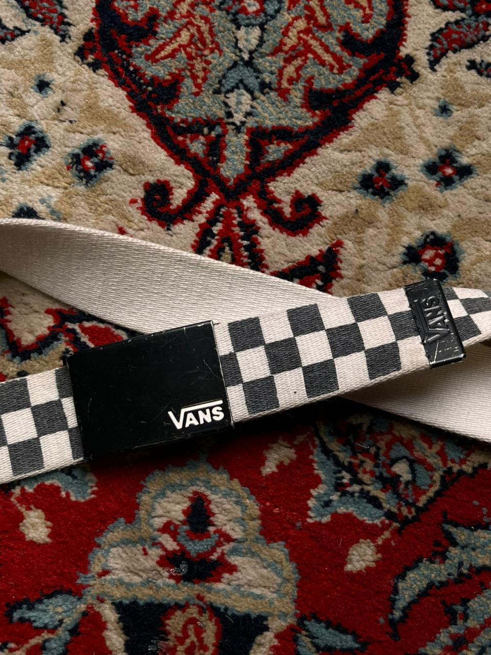 Vans Checkerboard Canvas Web Belt