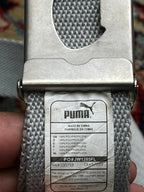 Puma Grey Webbing Golf Belt